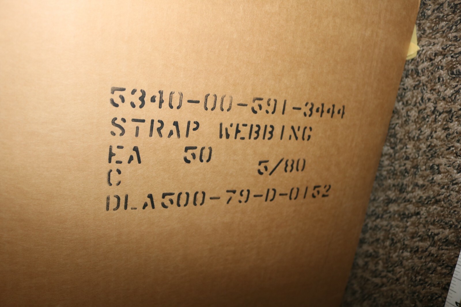 lot of 2 NOS USGI OD Canvas Web door strap set M151 M151A1 M151A2 M718 jeep