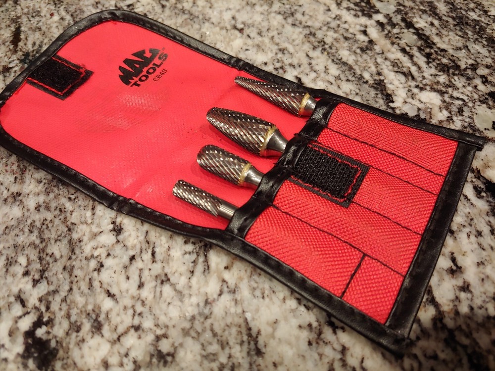 Mac Tools 4-PC. Multi-Purpose Carbide Burr Set