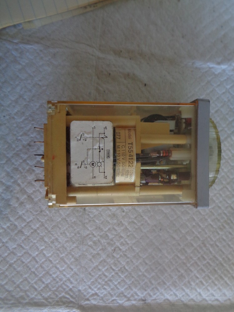 Tenor T554 Model T554122 Electronic Timer 0.2sec-60hr Timer Controller For Parts