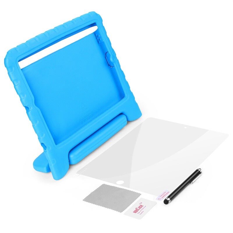 iPad 6th/5th Generation Case 9.7" Kids Shockproof Stand Cover + Screen Protector