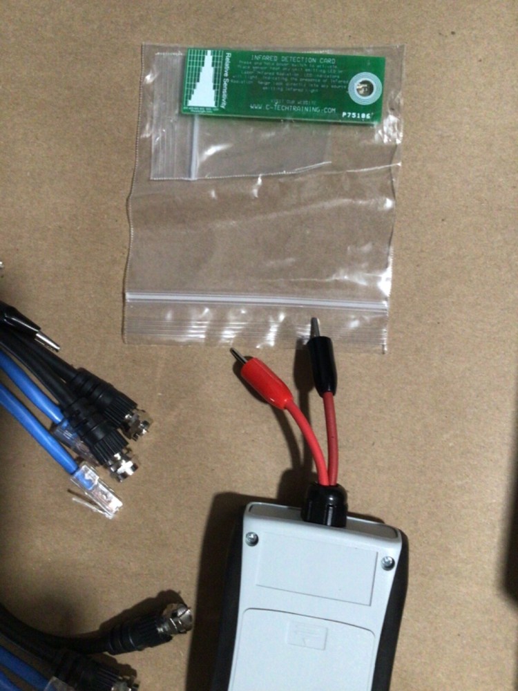 C-Tech Training Tester Case system kit home audio ?? copper cable ??