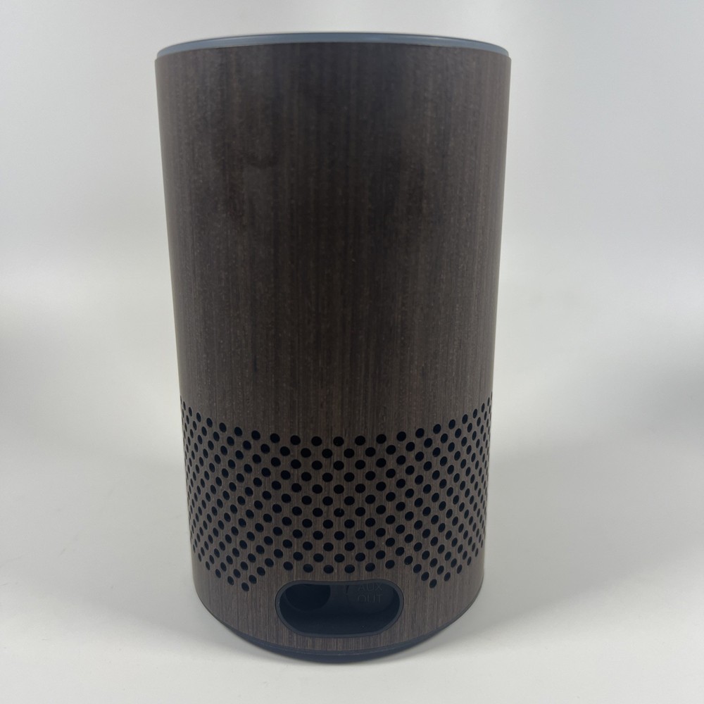 Amazon Echo (2nd Generation) Smart Assistant - Walnut Finish TESTED