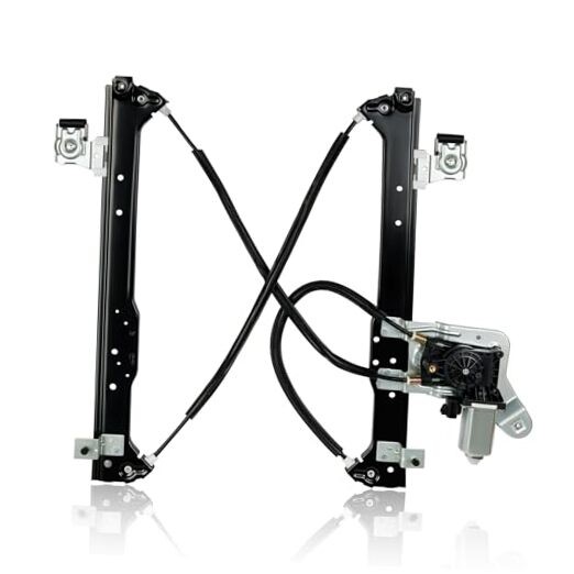 Driver Side Power Window Regulator Assembly W/Motor Compatible for Rear Left
