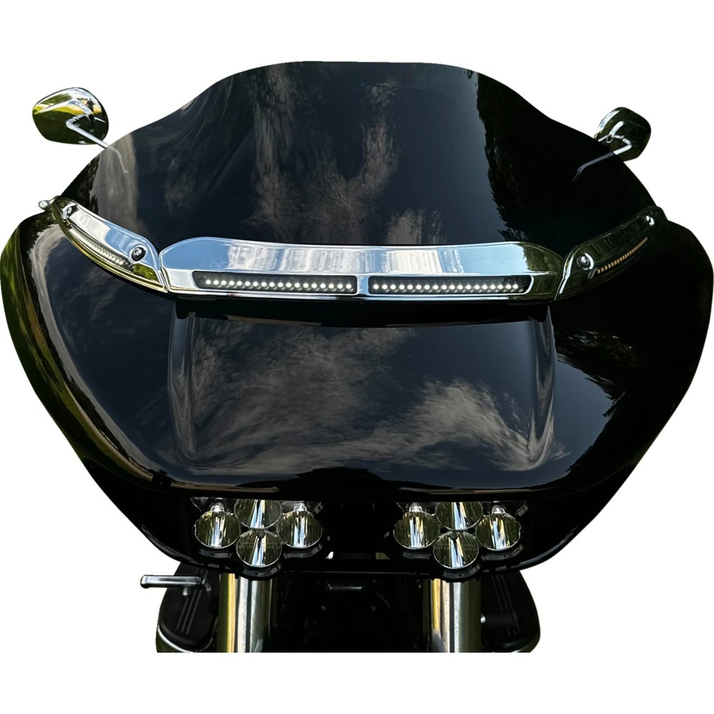 CUSTOM DYNAMICS 2040-3231 CD-RG-CV-W-C Windshield Trim - LED Windshield Trim -