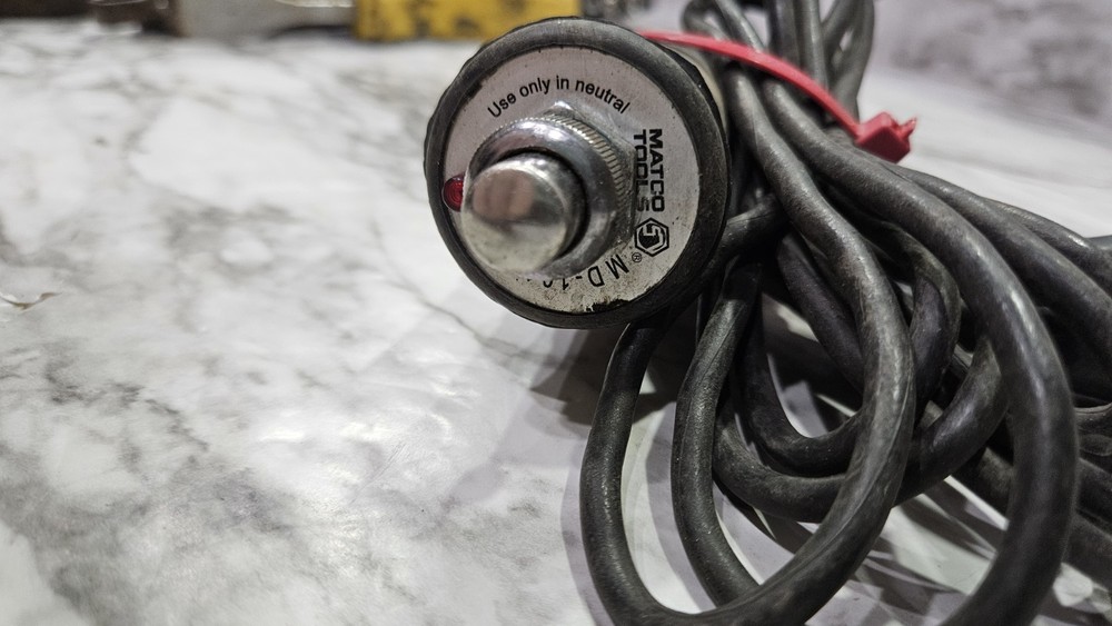 Matco Tools MD-101A Remoter Starter Push Button Switch Jumper Lead Set