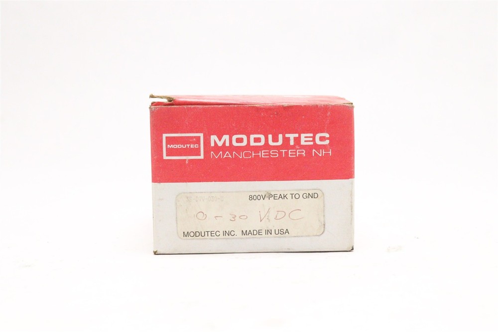 MODUTEC ANALOG PANEL METER 0-30 VDC SE-S3VJ-030-U