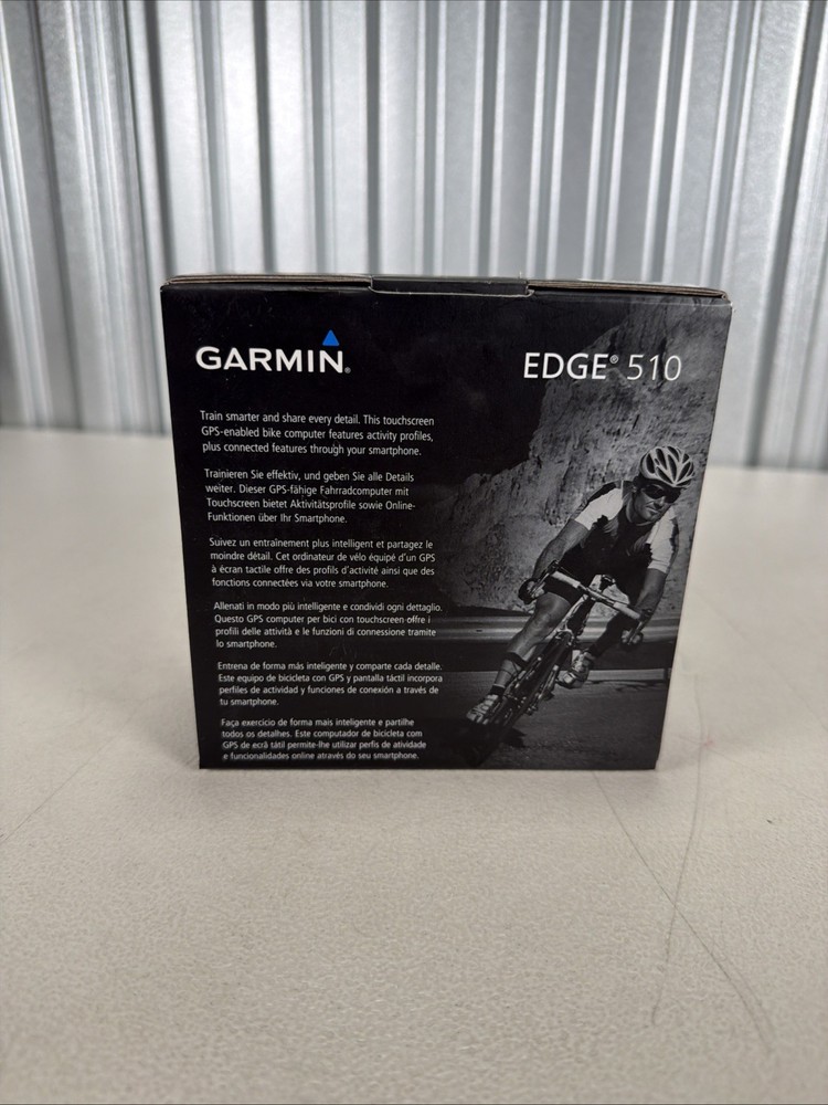 Garmin Edge 510 Cycling Computer Tracker GPS - Works!