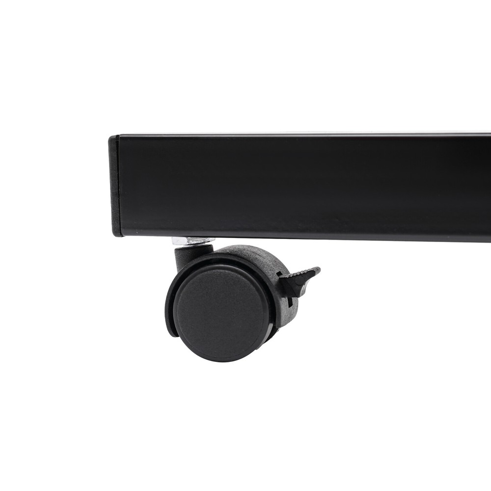 Portable Presentation Podium Rolling Computer Stand with brake Height Adjustable