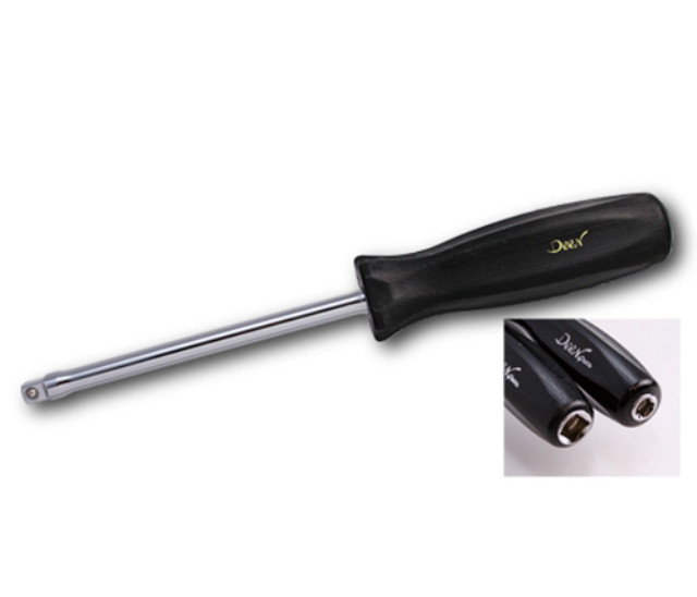 DeeN 1/4sq Driver Handle for Socket DNBD2-200 Penetration Type Made in Japan
