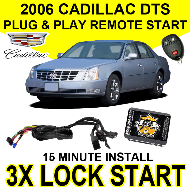 2006 CADILLAC DTS PLUG & PLAY REMOTE STARTER SIMPLE DIY PLUG IN INSTALL