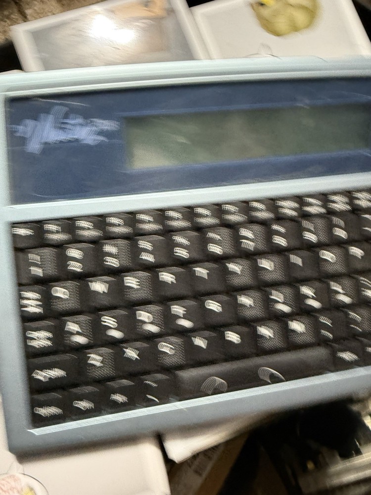 The Writer Plus Keyboard Instructor Writer Word Processor W/ Adapter New