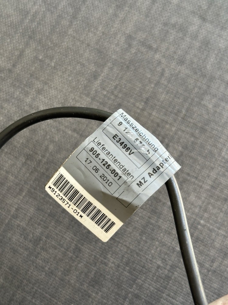 OEM BMW 3 E90 E91 E92 E93 Negative Battery Cable IBS Terminal 61129164352
