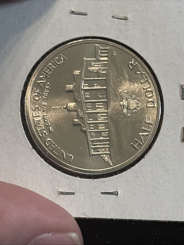 1982-d George Washington Silver Half Dollar Uncirculated “0326088” 50C