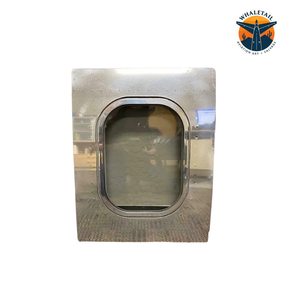747 Aircraft - Single Window Cut Polished