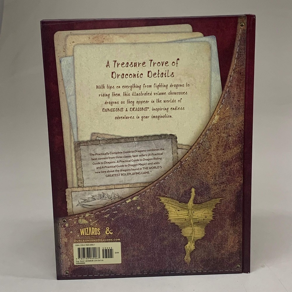 Dungeons & Dragons The Practically Complete Guide To Dragons 128 Pages