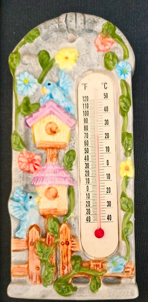Nice Garden Style Thermometer Wall Mount