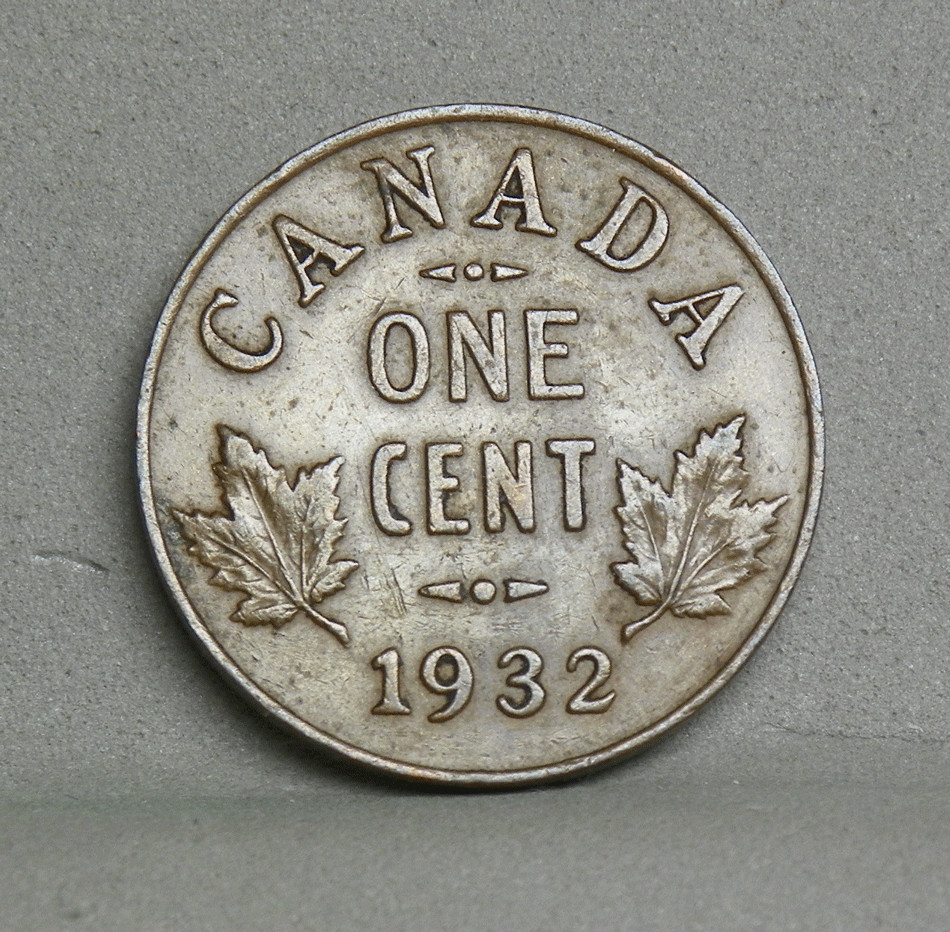 CANADA 1932 1 Cent