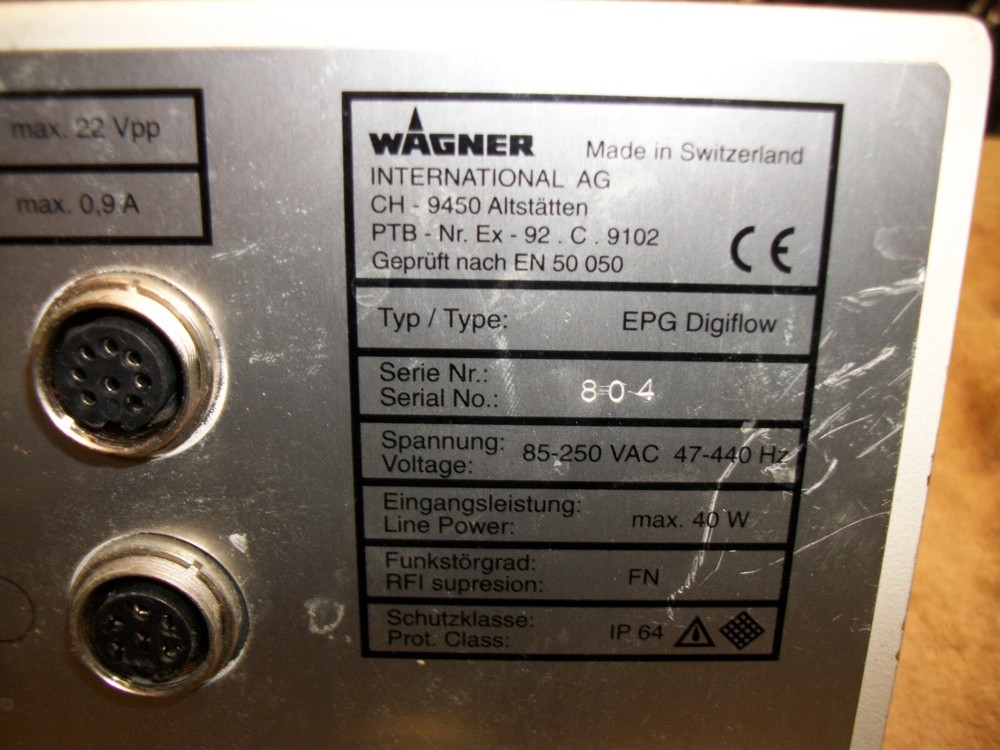 Wagner EPG Digiflow Gun Controller