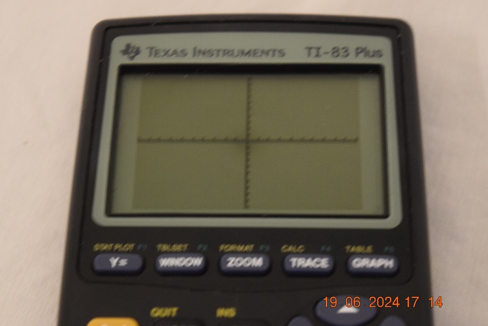 Texas Instruments TI-83 Plus Calculator Used / Works!