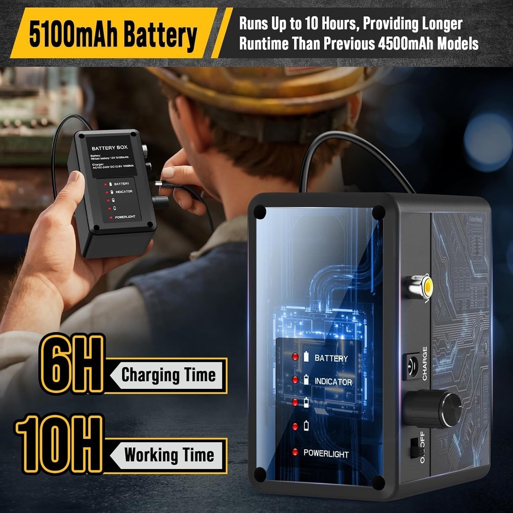 9" 100ft Self-Leveling Sewer Camera Pipe Inspection Camera with Meter Marking