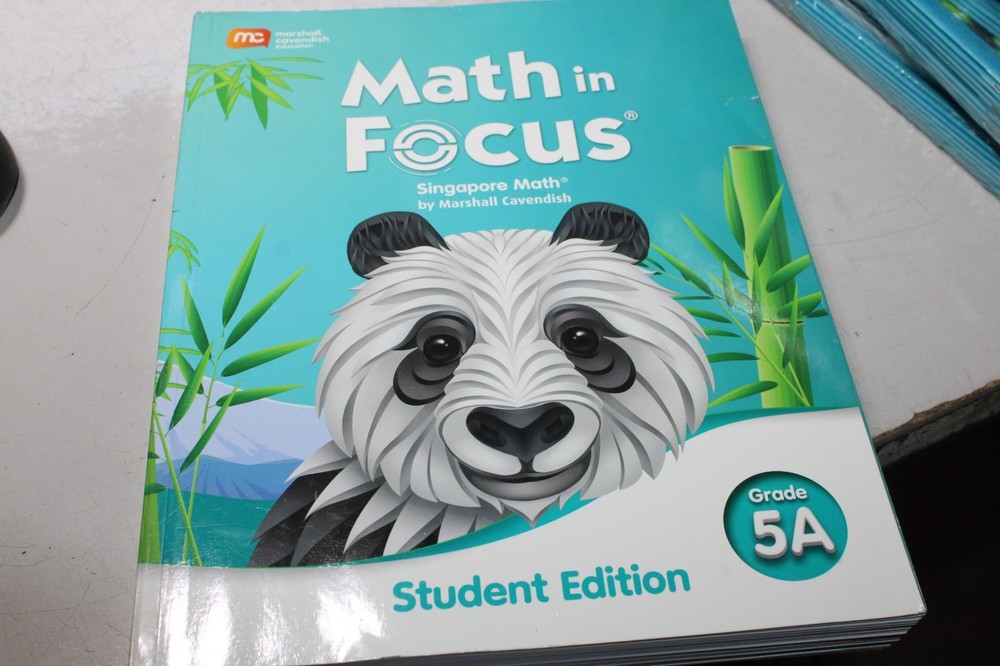 Math In Focus Grade 5A Singapore 2020 Student Book