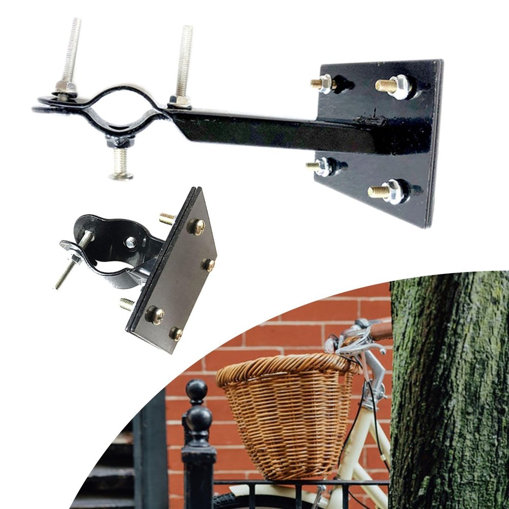 Quick Release Bracket Bike Basket Bracket Detchable Waterproof Hanging Mount for