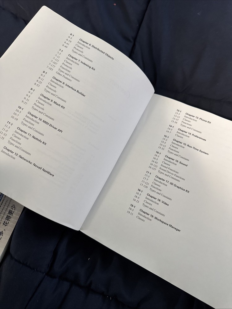 1990s NeXTStep General Reference Volume 2 For Steve Jobs NeXt Computer