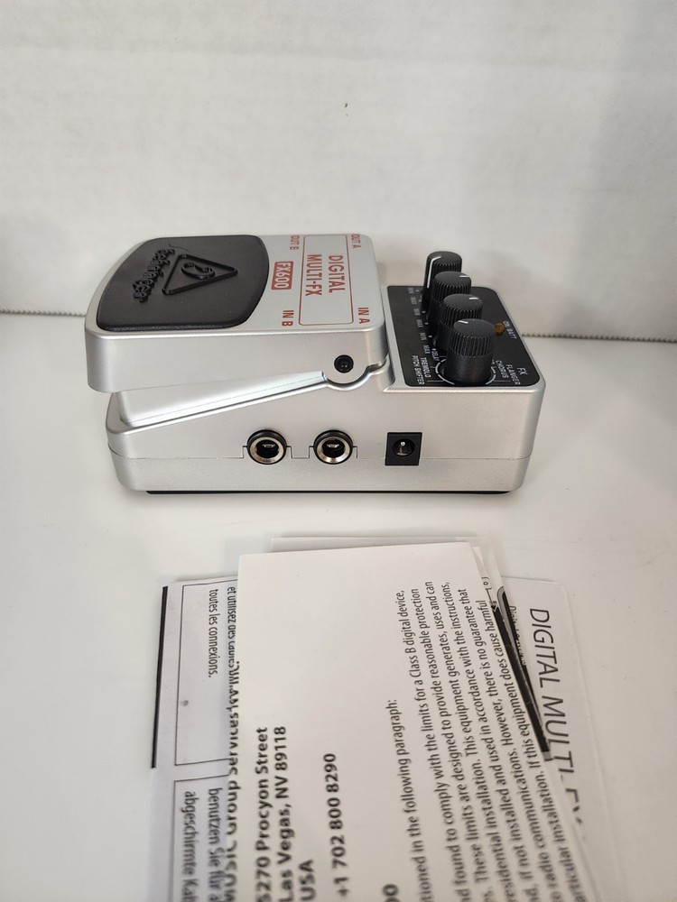 Behringer Fx600 Multi-Effector Electric Guitar Effecter