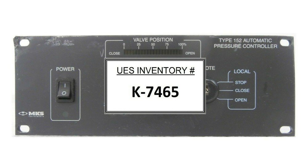 MKS Instruments 152H-P0 Automatic Pressure Controller Type 152 Broken Key Spare