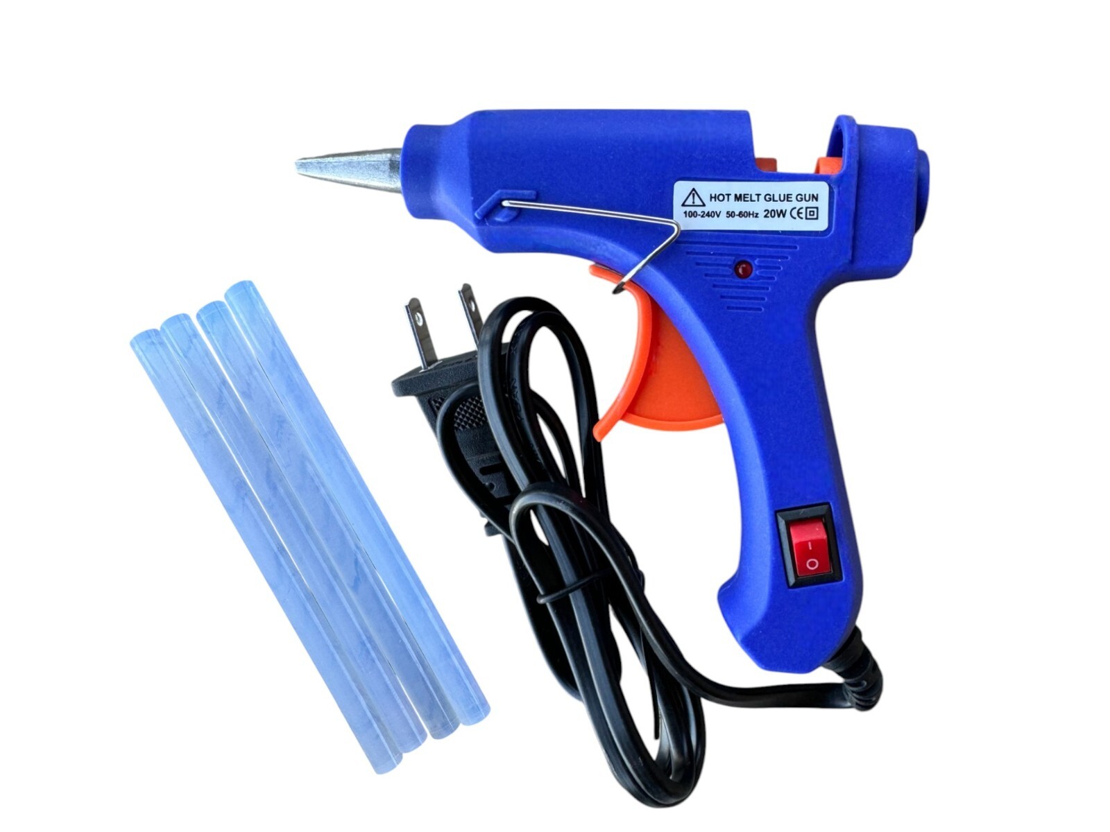 Mini Hot Glue Gun with 4 Glue Sticks for Crafts School DIY Arts