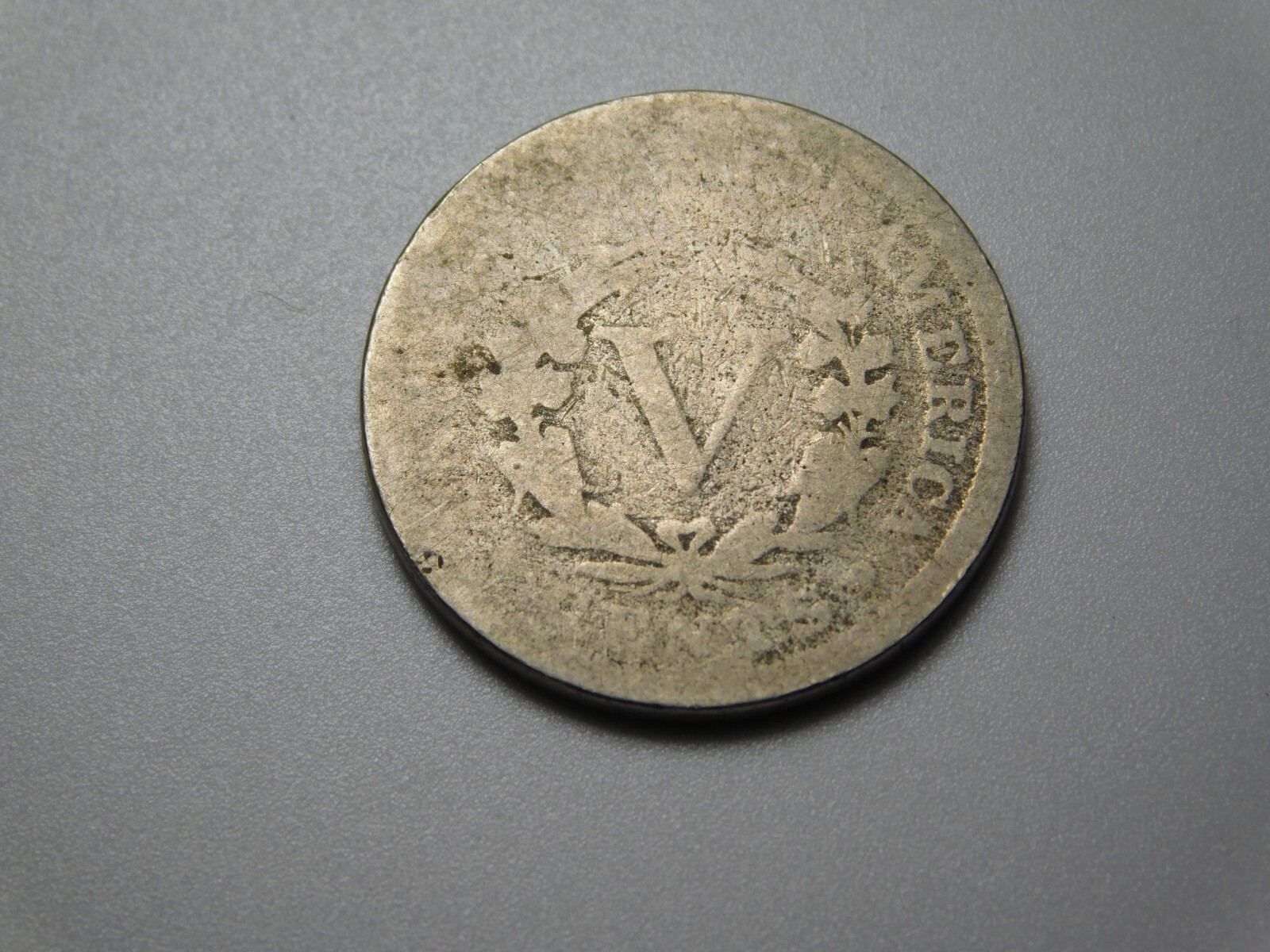 OLD US COIN 1894 LIBERTY HEAD V NICKEL