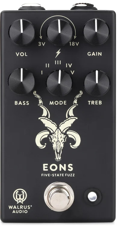 Walrus Audio Eons Five-state Fuzz Pedal - Black