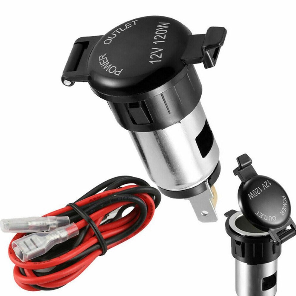 Sub-Type Power Supply Car Cigarette Lighter Socket Outlet Plug Adapter Outlet