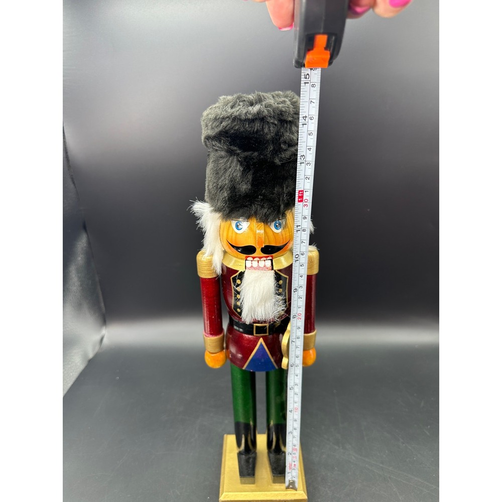 Nutcracker Soldier Sword Fur Hat 15 inch READ