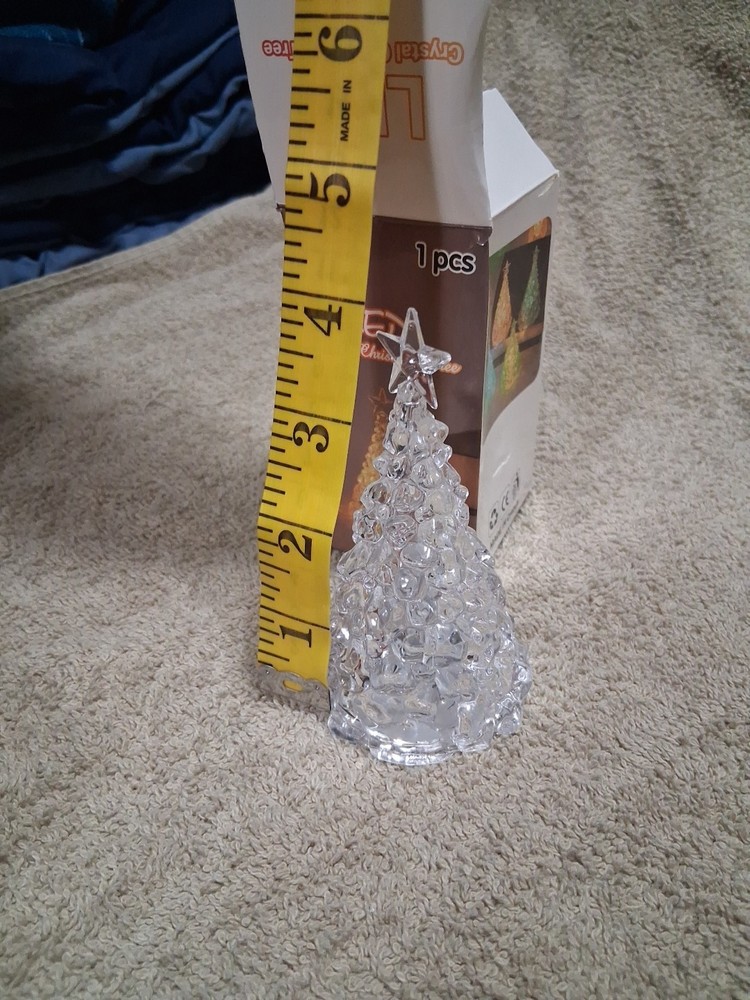 LED Christmas tree crystal