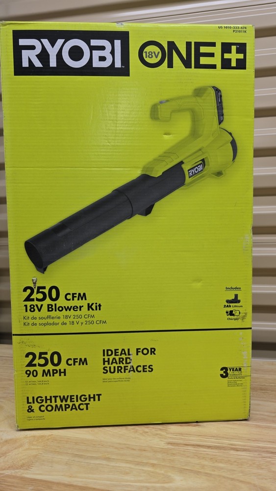 Ryobi 18 Volt 250 CFM Blower (TOOL ONLY)