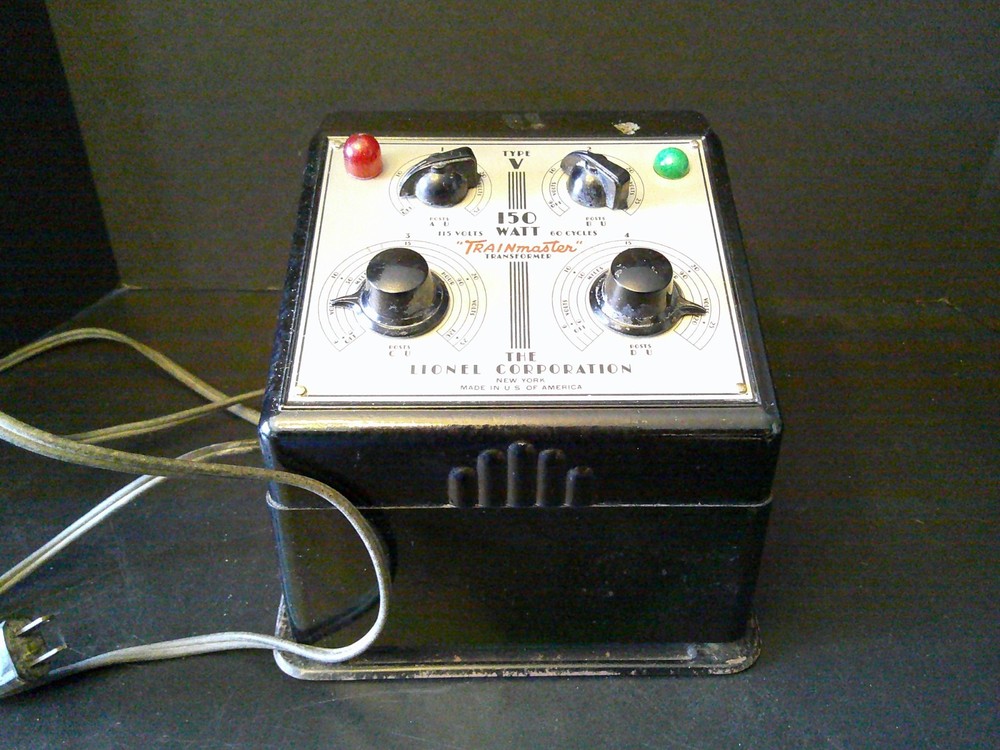 LIONEL TYPE (V) TRAINMASTER TRANSFORMER