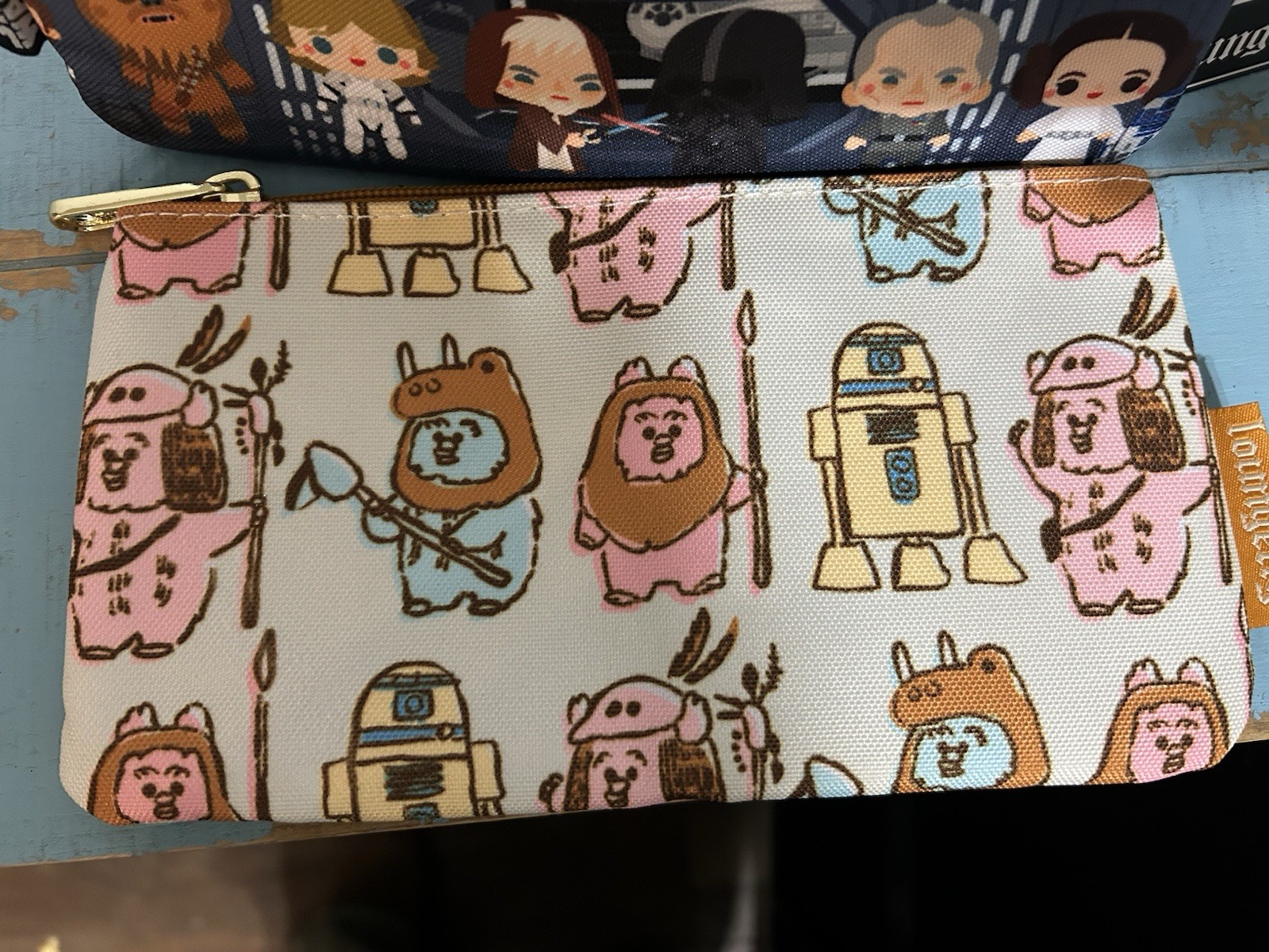 Two - Loungefly Star Wars Chibi Characters Battle Station Coin Or Cosmetic Bags