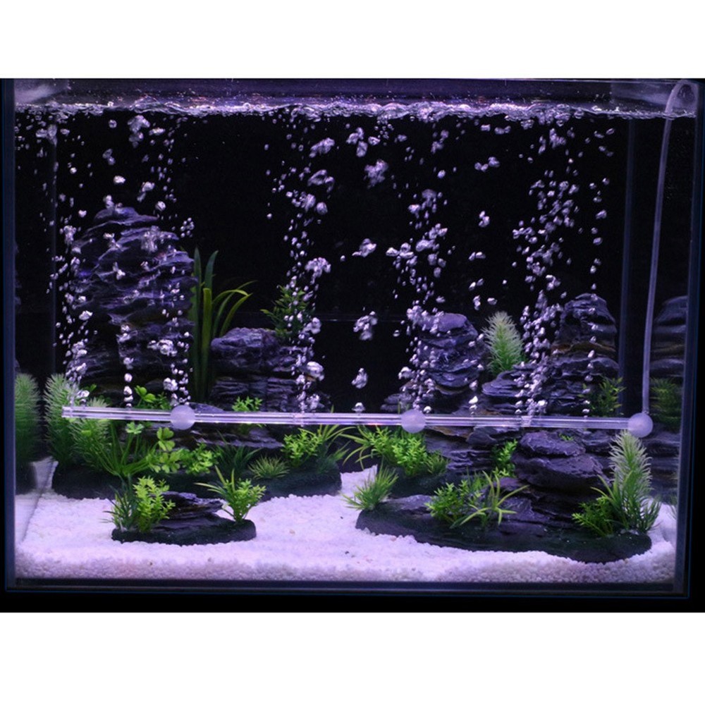 2 Sets Aquarium Decorations Fish Tank Bubbler Strip Oxygen Diffuser