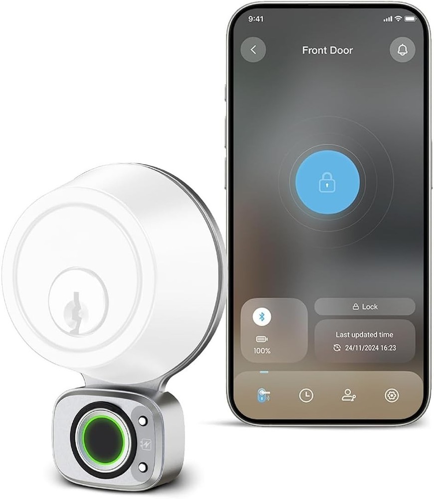 Lockly Access Touch, 3D Biometric Fingerprint Sensor - Smart Door Lock