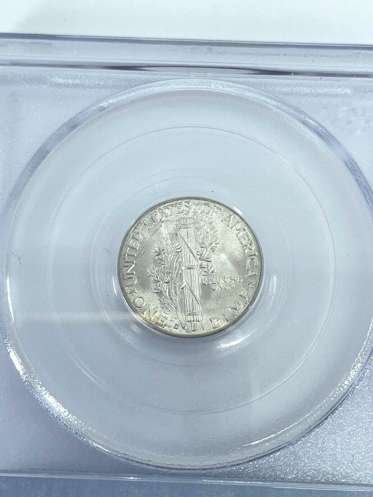 3- 1945-D PCGS MS -66, Silver Mercury Head Dimes