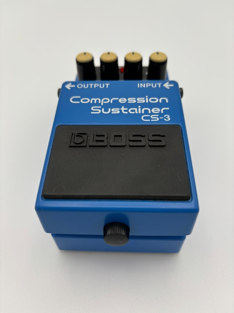 Boss CS-3 Compressor Guitar Effect Pedal Used
