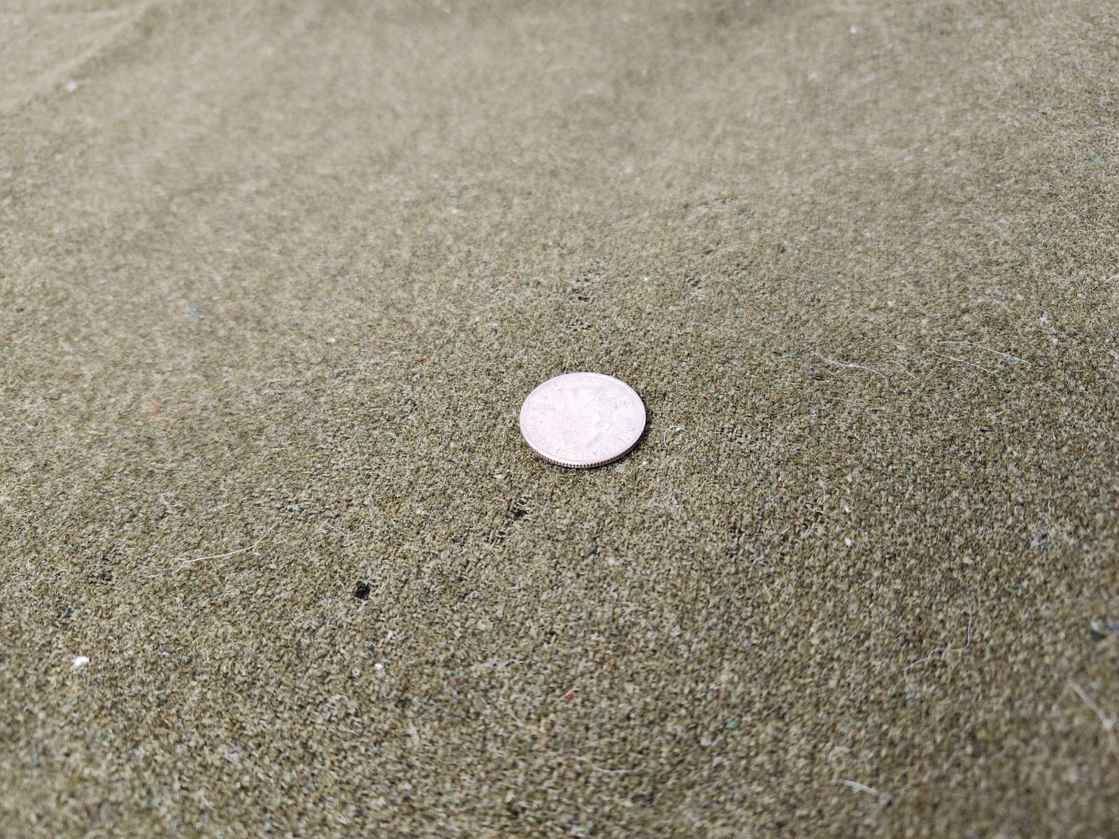 Authentic Vintage US Army 100% Wool Blanket 66in x 84in Olive Green 1960's