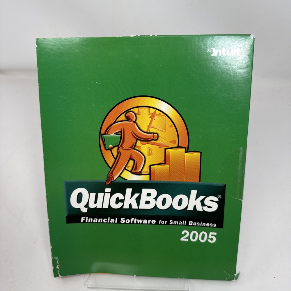 Intuit QuickBooks Basic 2005 Small Business Financial + Customer Manager 2.0 Key
