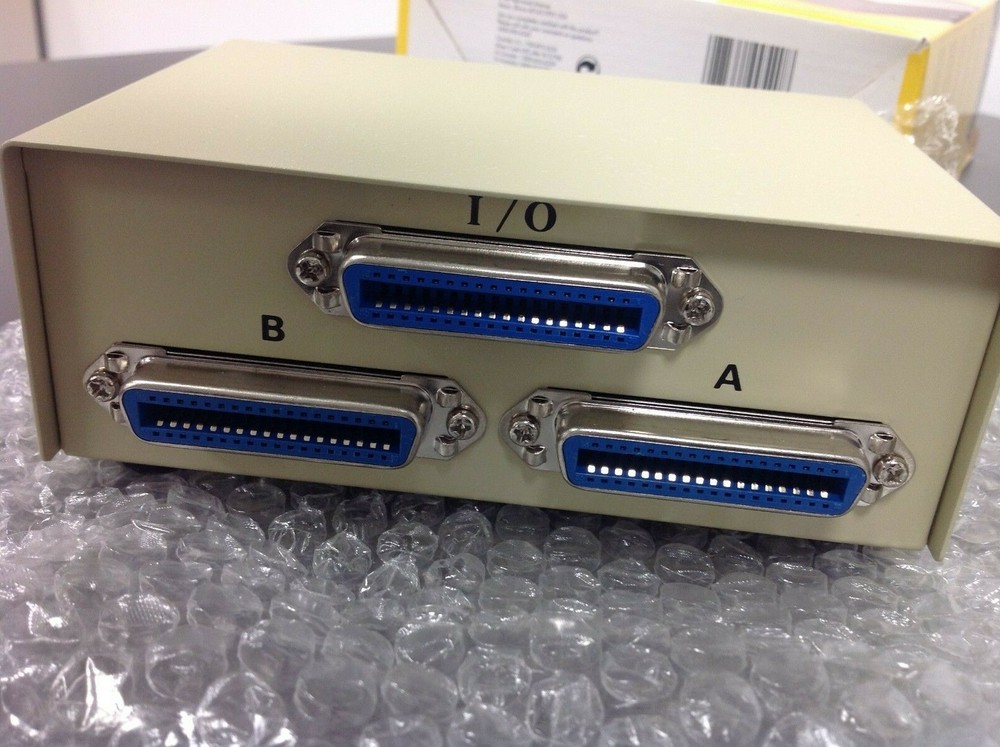 Fellowes Computerware AB 2-Way Switchbox, New In Box