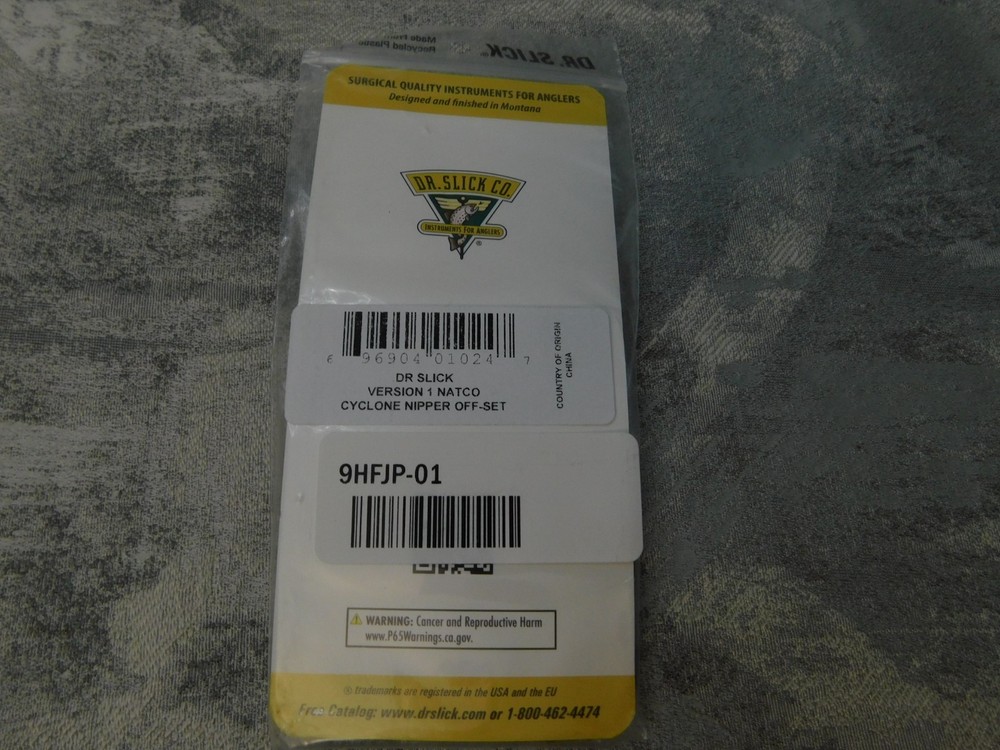Dr. Slick Version 1 Cyclone Offset Nippers with Replacement Cutters - 2.25"