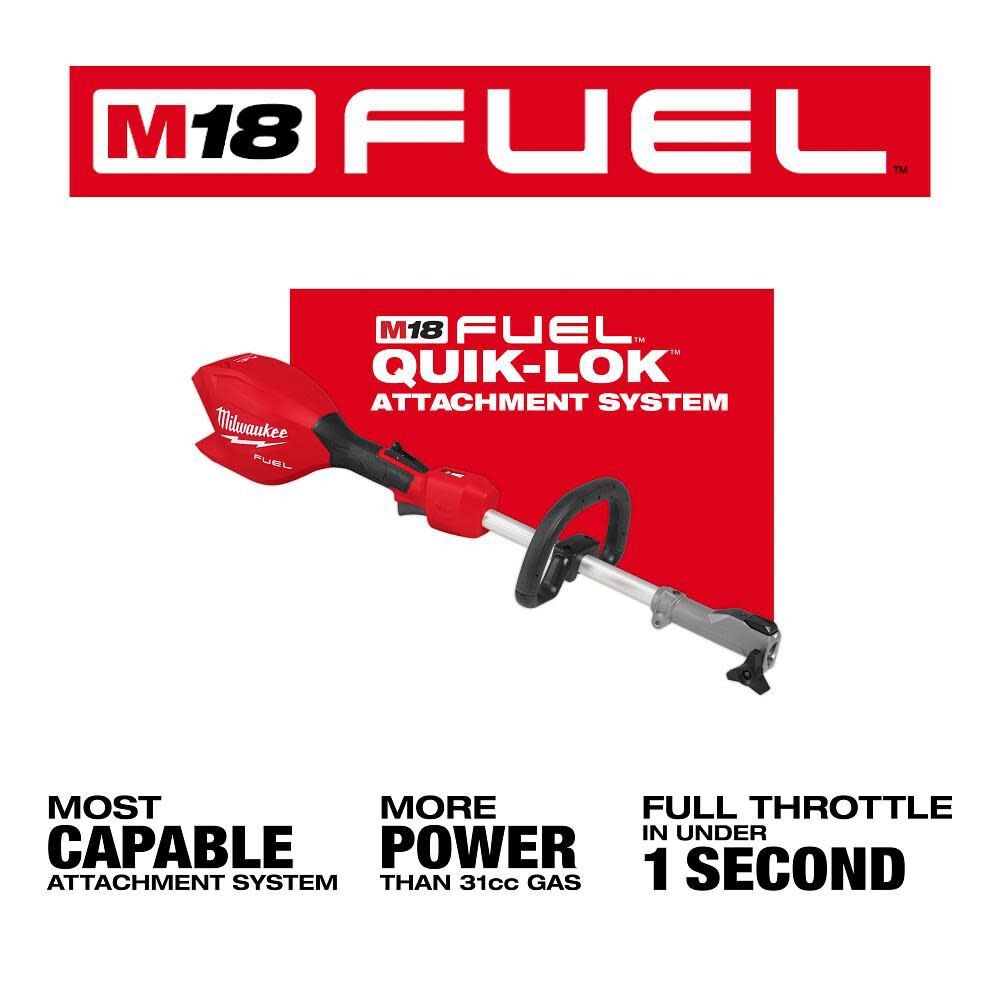 Milwaukee M18 Fuel Power Head With Quik-Lok (Bare Tool)- Refurbished