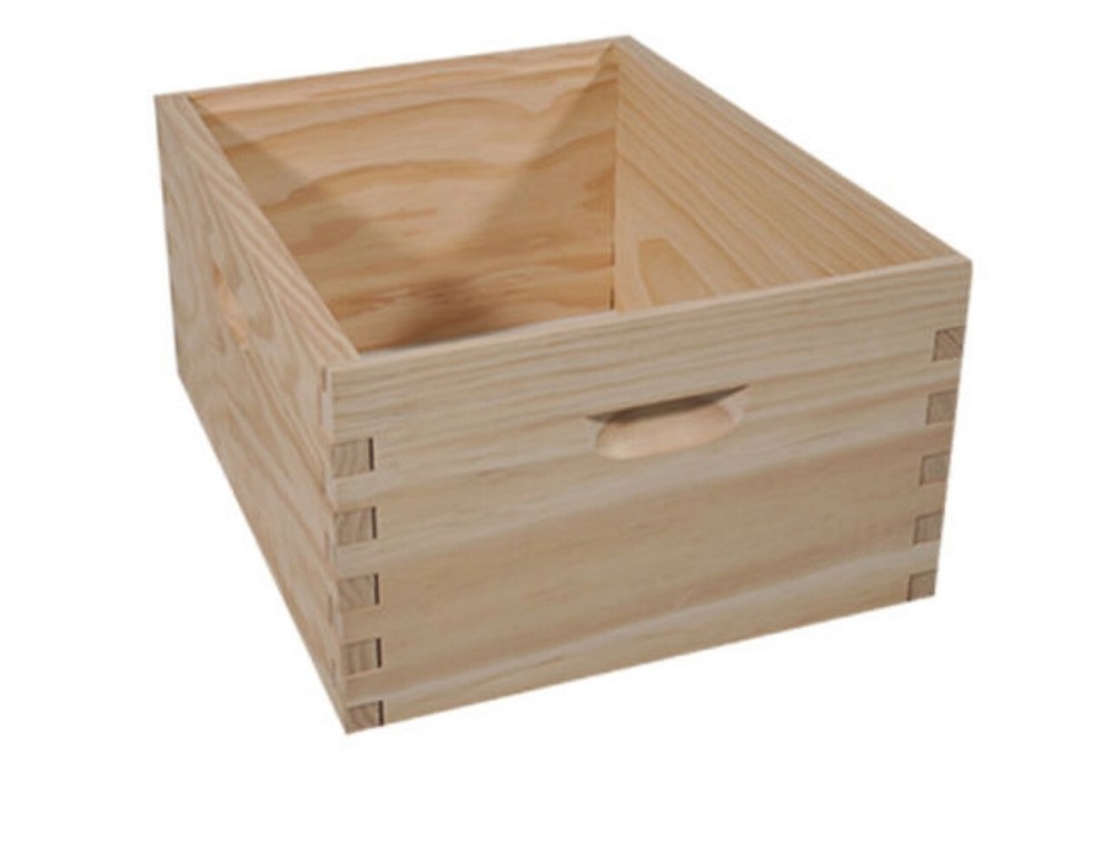 Bee Hive Langstroth Deep Beehive Kit, 10 Frames +10 foundation + 1 deep box