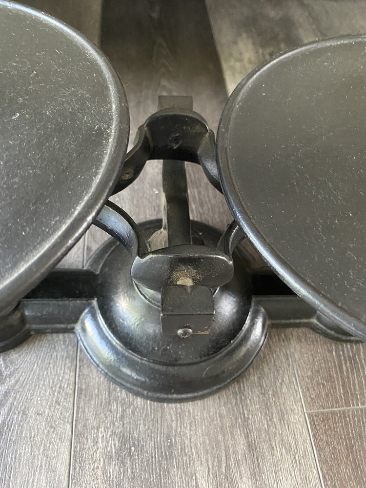 Antique Balance Scale Cast Iron Black
