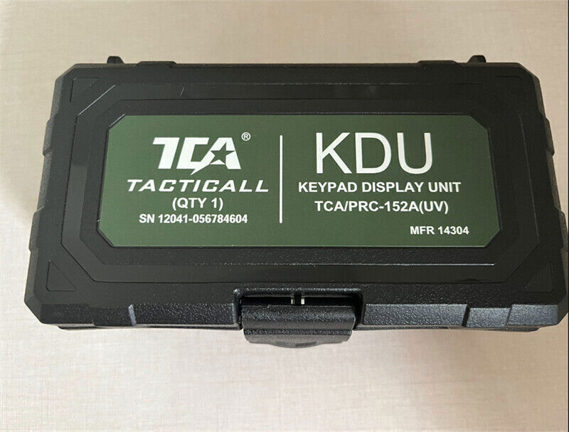 US STOCK！TCA KDU PRC152A Keypad Display Unit for 15W TCA PRC152A MBITR Radio